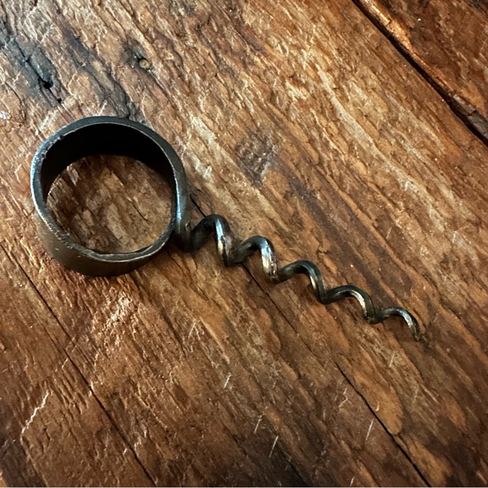 Hand Forged Iron wine opener